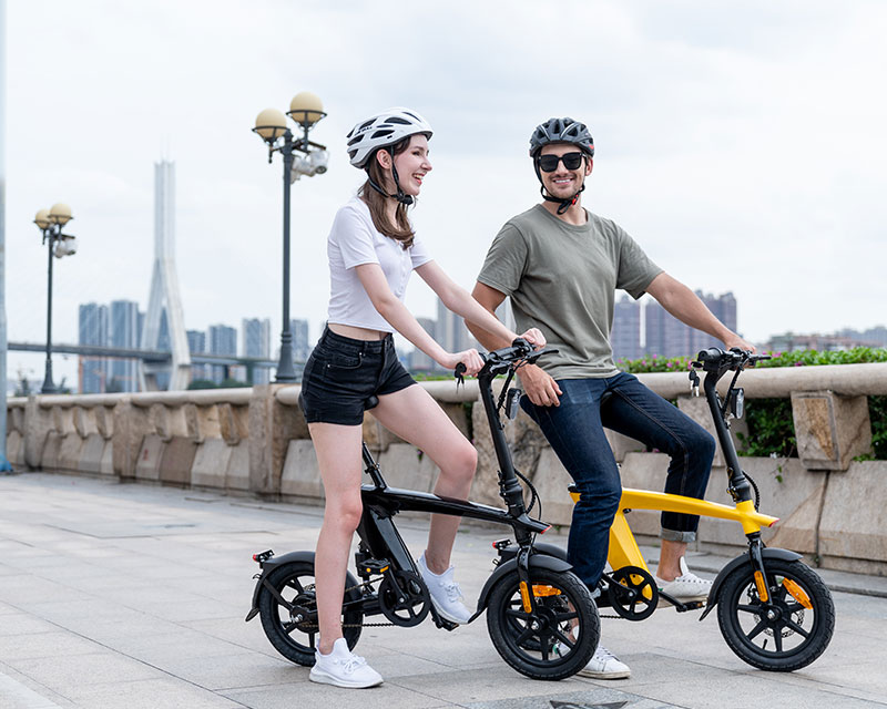 H1-250W Removable Battery Mini folding Electric City Adults Hybrid E-bike